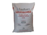 Lapillo vulcanico rosso, lava vulcanica 3/5 mm (c.ca 33 kg - 33 lt)