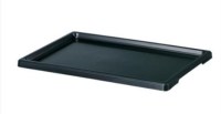 Sottovaso Giapponese in plastica a bordo arrotondato per bonsai 29,5x20x1 cm - A10