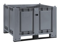 Cargopallet 600 PLUS grigio ATX con 2 travette, 1200x800xh850