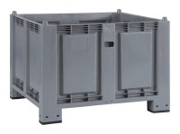 Cargopallet 600 PLUS grigio ATX con piedi, 1200x800xh850