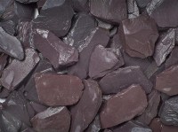 Graniglia, granulato per giardino, Slate Viola 30-60 mm (1200 kg)