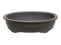 Vaso per bonsai ovale in gres 107x75,5x24 cm - L60a