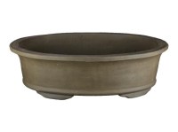 Vaso per bonsai ovale in gres 54x42x14,5 cm - 2895a