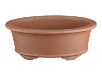 Vaso per bonsai ovale in gres 25x17x8,5 cm - 2335a