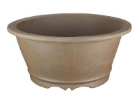 Vaso per bonsai rotondo in gres 38x38x16,5 cm - 2935c