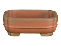 Vaso per bonsai rettangolare in gres 11,5x9x3 cm - SM161