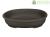 Vaso per bonsai Giapponese Morrisan ovale in gres 34x29,5x8 cm - B22-36b