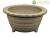 Vaso per bonsai Giapponese Morrisan rotondo in gres 12,5x12,5x6 cm - B04-12a