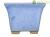 Vaso per bonsai Giapponese Morrisan quadrato in gres smaltato azzurro 5,5x5,5x4,5 cm - B02-8-2A
