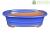 Vasi per bonsai ovali in gres smaltati blu (Set da n.4 pezzi) - G208