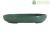 Vaso per bonsai Giapponese Morrisan ovale in gres smaltato verde 44,5x33,5x6 cm - B00-17a